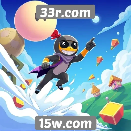 Exploração da biblioteca diversificada de jogos no 33r.com